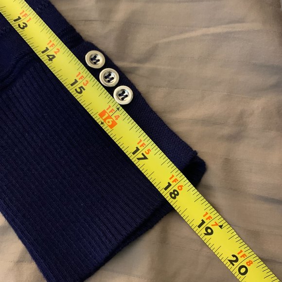 Apt. 9 | Purple Long-Sleeve Lightweight Sweater with Side Slit | Sz M - Picture 12 of 15